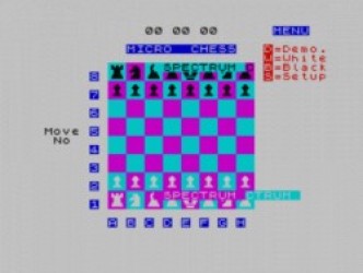 Ajedrez (1983)(Indescomp)(es)[16K][aka Spectrum Micro Chess] Rom